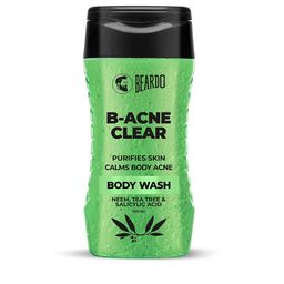 BEARDO Men B-Acne Clear Body Wash with Neem & Salicylic Acid - 200 ml-58