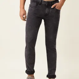 Flying Machine Men Black Jackson Slim Fit Low-Rise Light Fade Stretchable Jeans-image-48