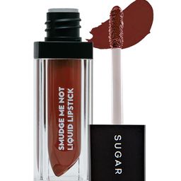 SUGAR Smudge Me Not Liquid Matte Lipstick with Vitamin E 4.5 ml - Don Fawn 12-15