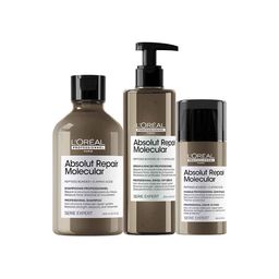 LOreal Professionnel Absolut Repair Molecular Hair Rinse-Off Serum - Shampoo - Hair Mask-9