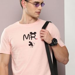 Kook N Keech Disney Mickey Mouse Printed Pure Cotton T-shirt-image-49