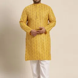 SOJANYA PLUS Ethnic Motifs Printed Kurta-picture-14