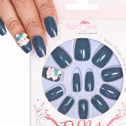 BEROMT Salon Finish Cute Charm Press-On False Nail Tips Kit - Shade BFNC04CC-40
