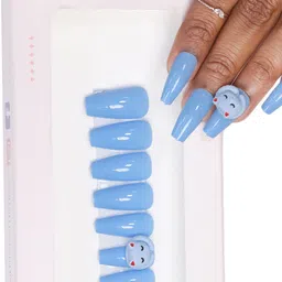 BEROMT Salon Finish Cute Charm Press-On False Nail Tips Kit - Shade BFNC15CC-13