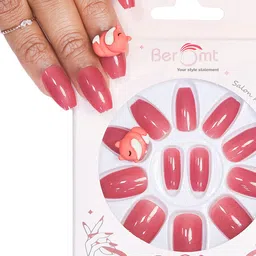 BEROMT Salon Finish Cute Charm Press-On False Nail Tips Kit - Shade BFNC20CC-47