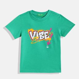 United Colors of Benetton Boys Graffiti Printed T-shirt-33