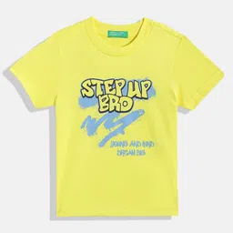 United Colors of Benetton Boys Typography Print T-shirt-17