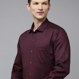 Arrow Original Slim Fit Opaque Pure Cotton Formal Shirt-image-34
