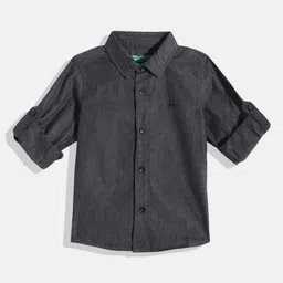 United Colors of Benetton Boys Pure Cotton Casual Shirt-49