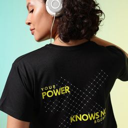 HRX by Hrithik Roshan Typography Printed Relaxed fit Cropped Pure Cotton T-shirt-picture-17
