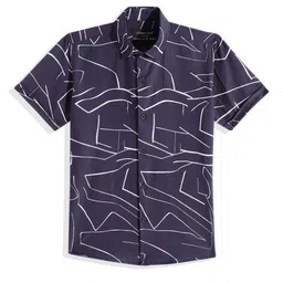 CHARCHIT Boys Abstract Printed Casual Shirt-image-90