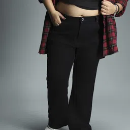 Freeform by High Star Women Plus Size Bootcut High-Rise Stretchable Jeans-picture-20