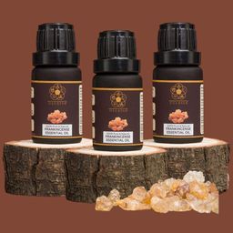 ULLASSA Pack of 3 Frankincense Essential Oil For Meditation, Anti-Aging, Joints Care-53