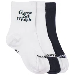 Artengo By Decathlon Boys Pack of 3 Above Ankle Tennis Socks-image-14