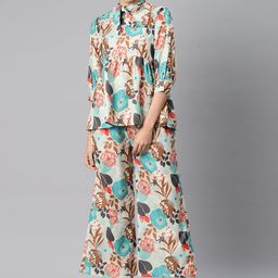 Readiprint Fashions Printed Pure Cotton Top & Palazzos-picture-26
