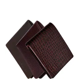 Hayes London Men Wallets Pack of 3 Genuine Leather with RFID Blocking Combo-picture-26