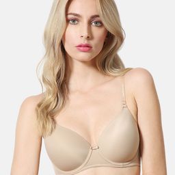 Van Heusen Solid Underwired Lightly Padded Plush Back No Slip Strap T-Shirt Bra-41
