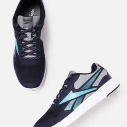 Reebok Men Colourblocked Brand Logo Detail Smart Trek Trekking Shoes-27
