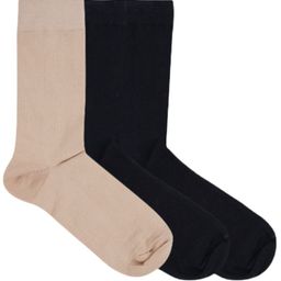 N2S NEXT2SKIN Women Pack Of 3 Cotton Calf-Length Socks-54