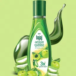 BAJAJ CONSUMER CARE Amla Aloevera Non-sticky Hair Oil - 500ml-16