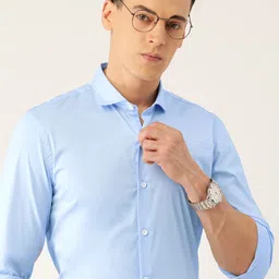 Peter England Men Classic Slim Fit Formal Shirt-picture-50