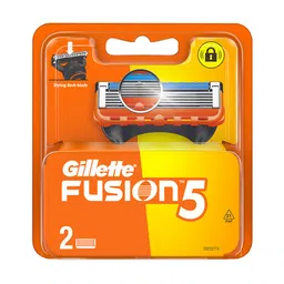 Gillette Men Fusion Manual Shaving Pack of 2 Razor Blades Cartridges-0