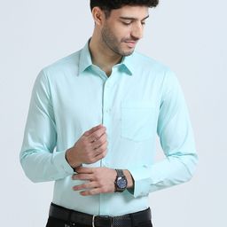 THE FORMAL CLUB Giza Cotton Formal Shirt-image-81