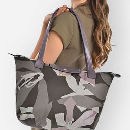 Lavie Women Abstract Printed Structured Leather Shoulder Bag-image-87