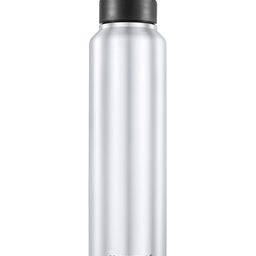 Pexpo Silver-Toned Single Stainless Steel Water Bottle-picture-42