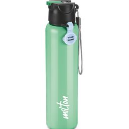 Milton Green Sipstar 1000 Stainless Steel Water Bottle with Straw Lid Leak Proof Sipper 875 ml-50