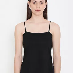 Feelings Pack Of 2 Slim-Fit Cotton Kurti Slip Camisoles with Adjustable Straps-picture-0