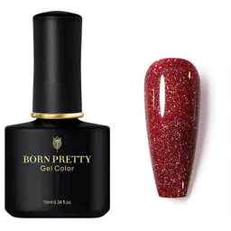 BORN PRETTY Black Spar Series Glossy-Matte UV LED Gel Nail Polish 10 ml - Shade 103-39