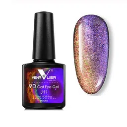 VENALISA 9D Cat Eye Galaxy Magnetic UV / LED Soak Off Nail Gel Polish 7.5ml- Shade J11-27