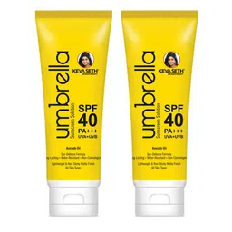 KEYA SETH Set of 2 Umbrella Sunscreen Solution for All Skin Types with SPF 40-100 ml Each-4