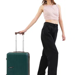 BAOMI EDGE Range Dark Green 22" Cabin Hard Luggage-image-2