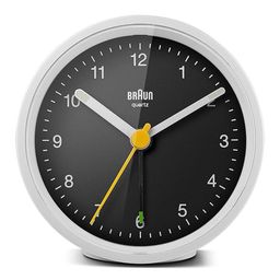 Braun White & Black Contemporary Round Shaped Alarm Clock-image-31