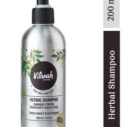 Vilvah Store Dandruff Control Herbal Shampoo for Healthy Scalp & Hairfall Control - 200 ml-8