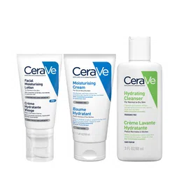 CeraVe PM Skincare Combo of Facewash + Moisturizer + PM Cream Night Routine for Dry Skin-56