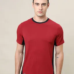 Technosport Round Neck Antimicrobial & Anti Odour Slim Fit T-shirt-picture-20