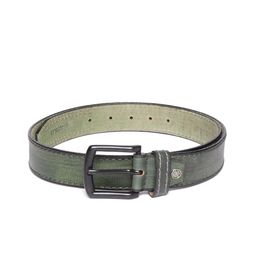 JUNGLER Men Olive Green Solid Leather Belt-image-56