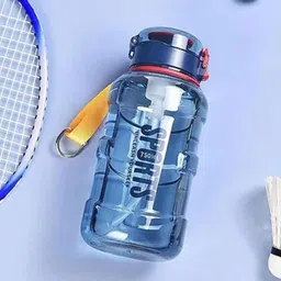YK Blue Unbreakable Plastic Printed Water Bottle 750ml-20