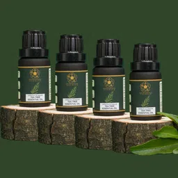 ULLASSA Pack of 4 Tea Tree Essential Oil For Acne, Pimple, Dandruff, Hair Growth-picture-5