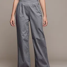 Roadster High-Rise Pleated Parallel Trousers-image-68