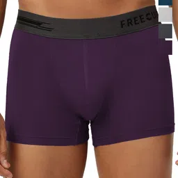 FREECULTR Pack Of 5 Mid-Rise Anti-Bacterial Sweat Proof Trunks FC-XT-T-SW-TV-AG-CW-MB-05-picture-14