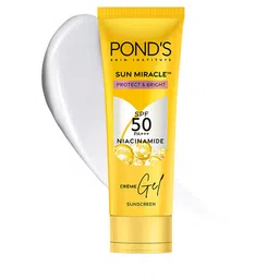 Ponds SPF 50 PA++ UVA UVB Serum Boost Invisible Gel Sunscreen with Niacinamide C - 50 g-57