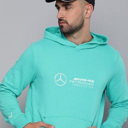 PUMA Motorsport Mercedes-AMG Petronas Motorsport Printed Hooded Sweatshirt-image-17