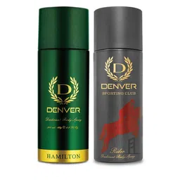 Denver Men Hamilton & Rider Deodorant Body Spray Combo - 200 ml Each-19