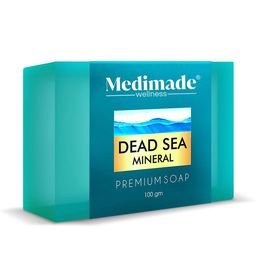 Medimade Dead Sea Mineral Premium Handmade Bathing Soap For Gentle Exfolition - 100 g-45