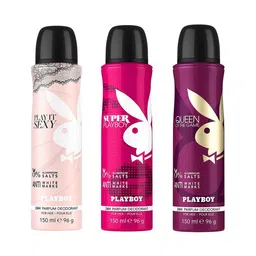 Playboy Women Set of 3 Body Spray 150 ml Each-17