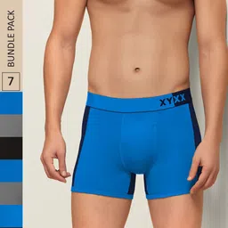 XYXX Men IntelliSoft Antimicrobial Micro Modal Pack of 7 Dualist Trunks XYTRNK7PCKN03-picture-34